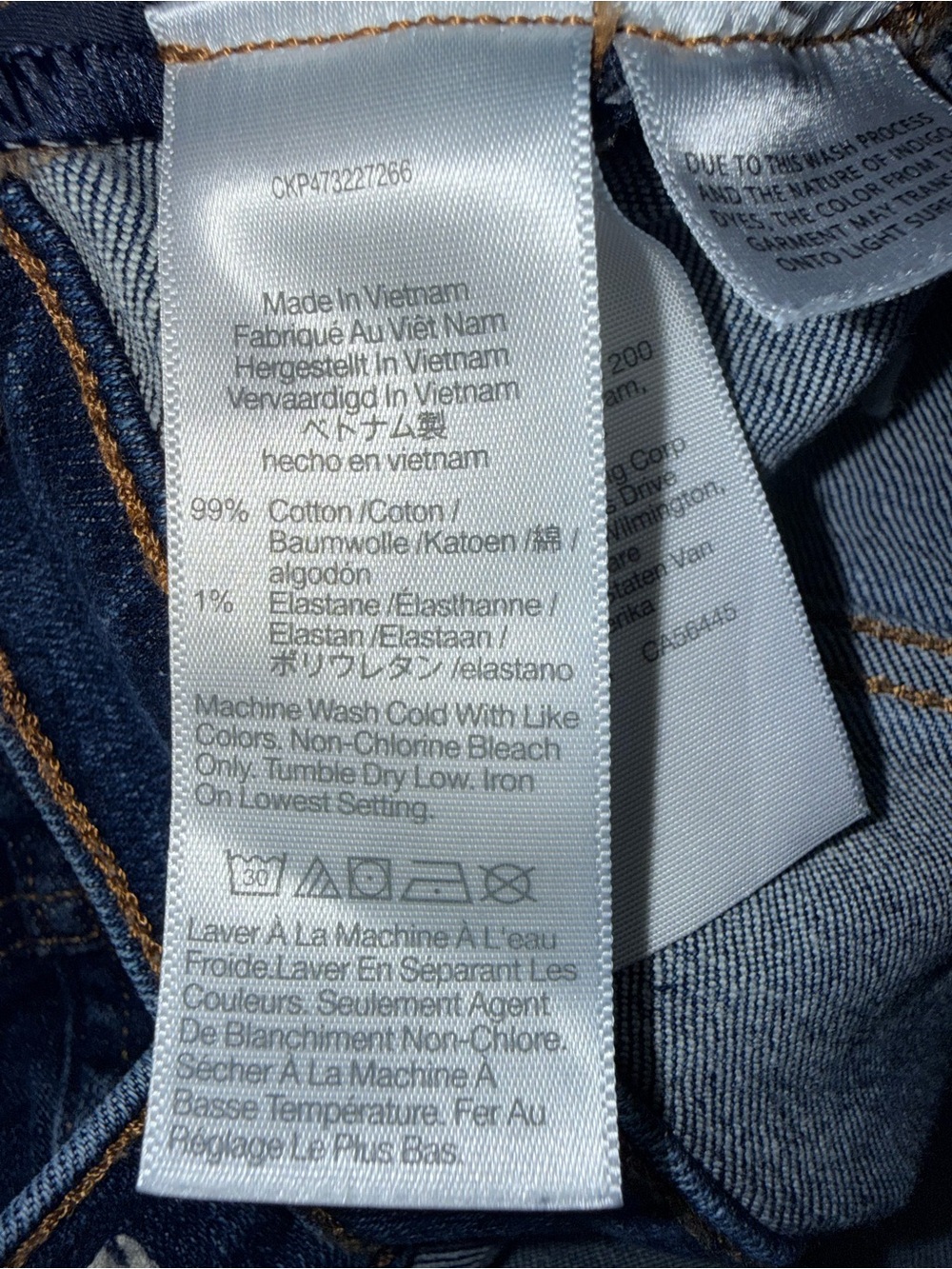 Madewell Maternity Kick Out Bootcut Jeans Blue Denim Size 33 CKP473227266 - Picture 5 of 12
